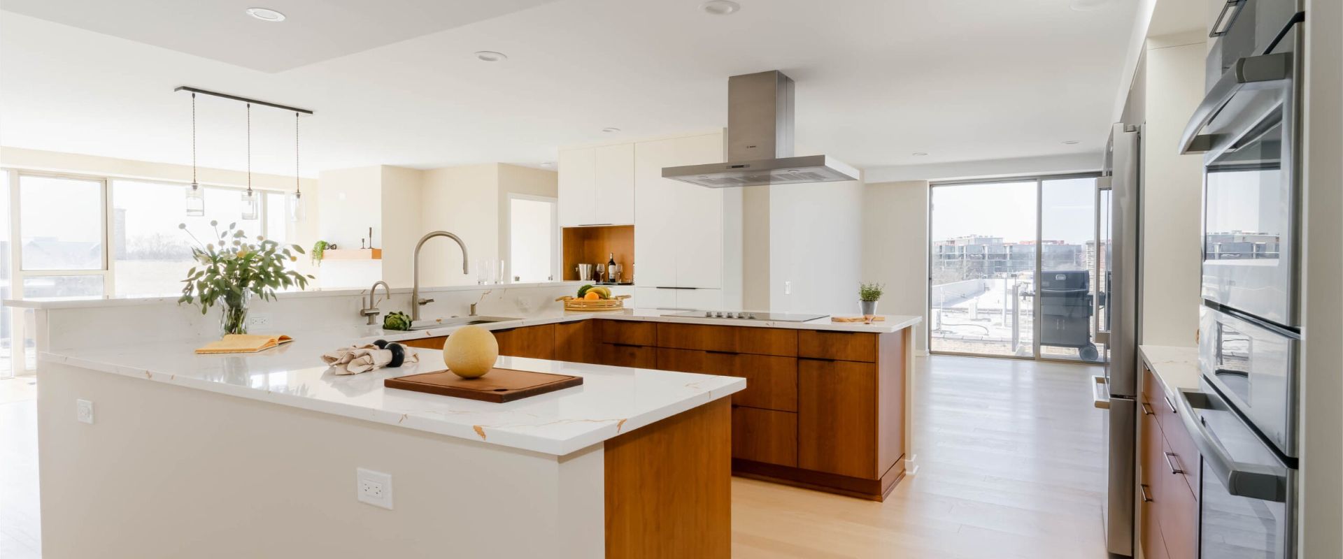 View of Keys to a sustainable kitchen remodel - Cosentino